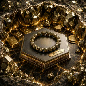 pyrite bracelet theme