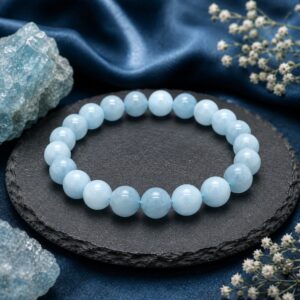 aquamarine bracelet tanishq gems