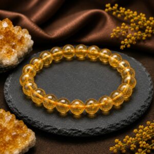 citrine bracelet tanishq gems