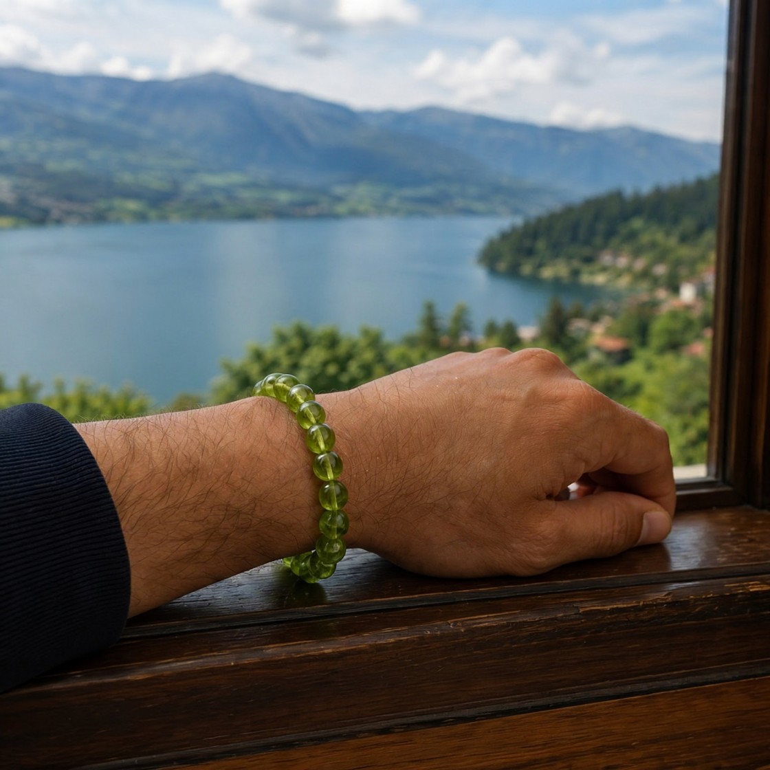 peridot bracelet worn peridot bracelet worn