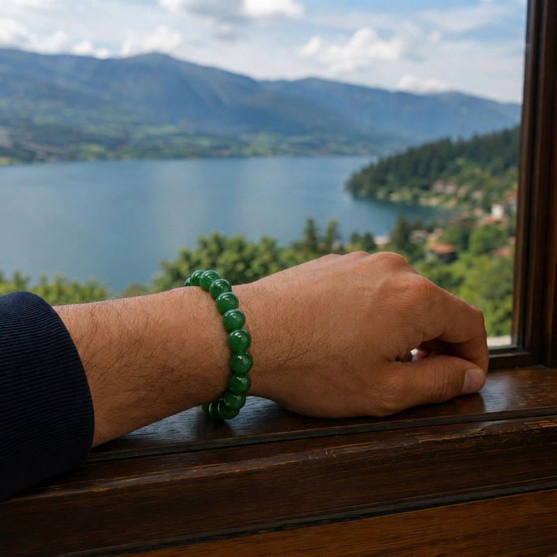 aventurine bracelet worn aventurine bracelet worn