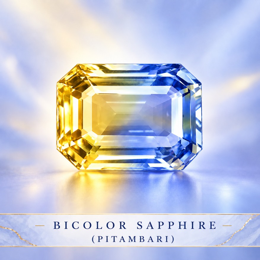 bicolor sapphire (pitambari)