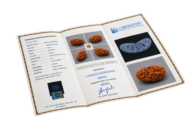 Gemstone Certificate 1
