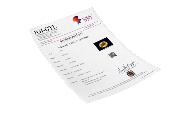 Gemstone Certificate 2