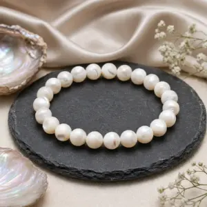 mother of pearl bracelet tanishq gems